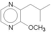 2-isobutyl-3-methoxypyrazine natural